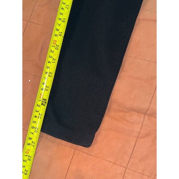 Roberto Cavalli Womens Black Skinny Pants With Zipper Pockets Size 8 - Picture 9 of 12